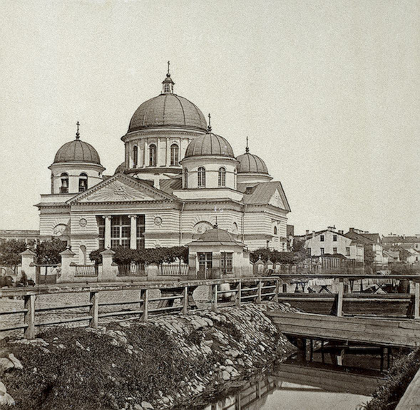  Фото: Знаменская площадь, церковь, Лиговский канал XIX в.